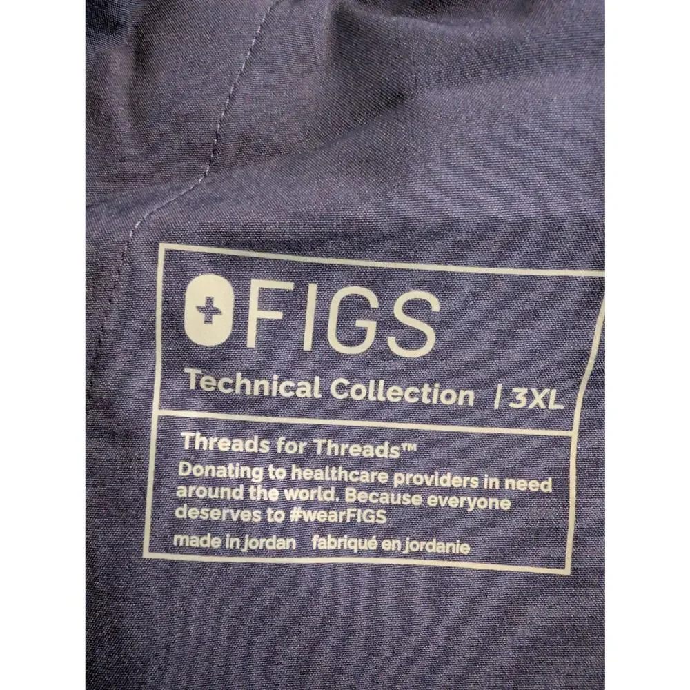 Figs blue scrub